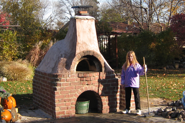 Kalina and Nelson Brick Dome Oven