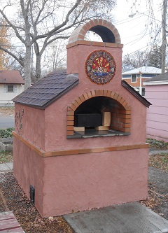 the Redeemer Lutheran oven