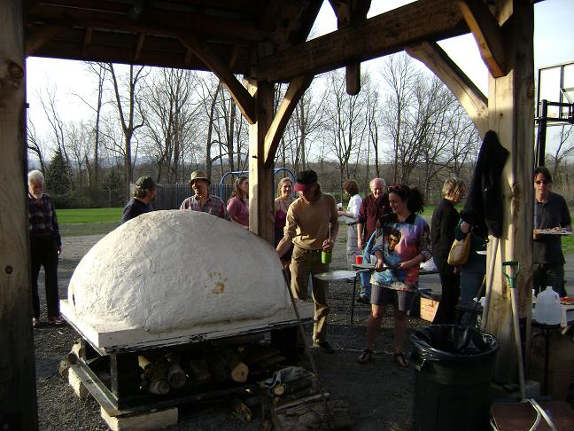 Accord, NY community oven potluck 2