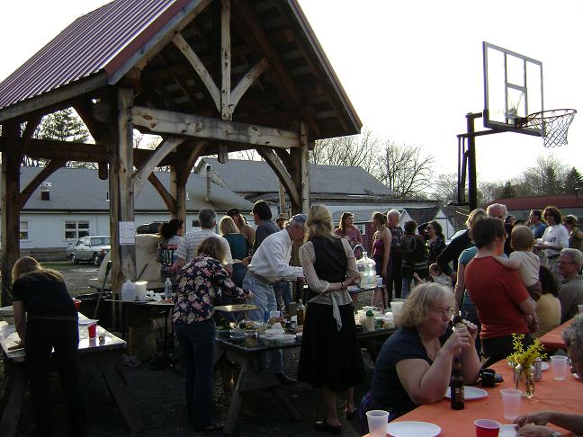Accord, NY community oven potluck 4