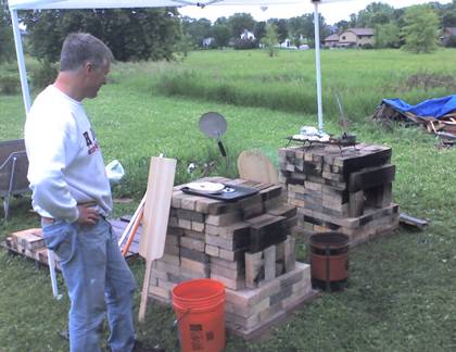 two small ovens